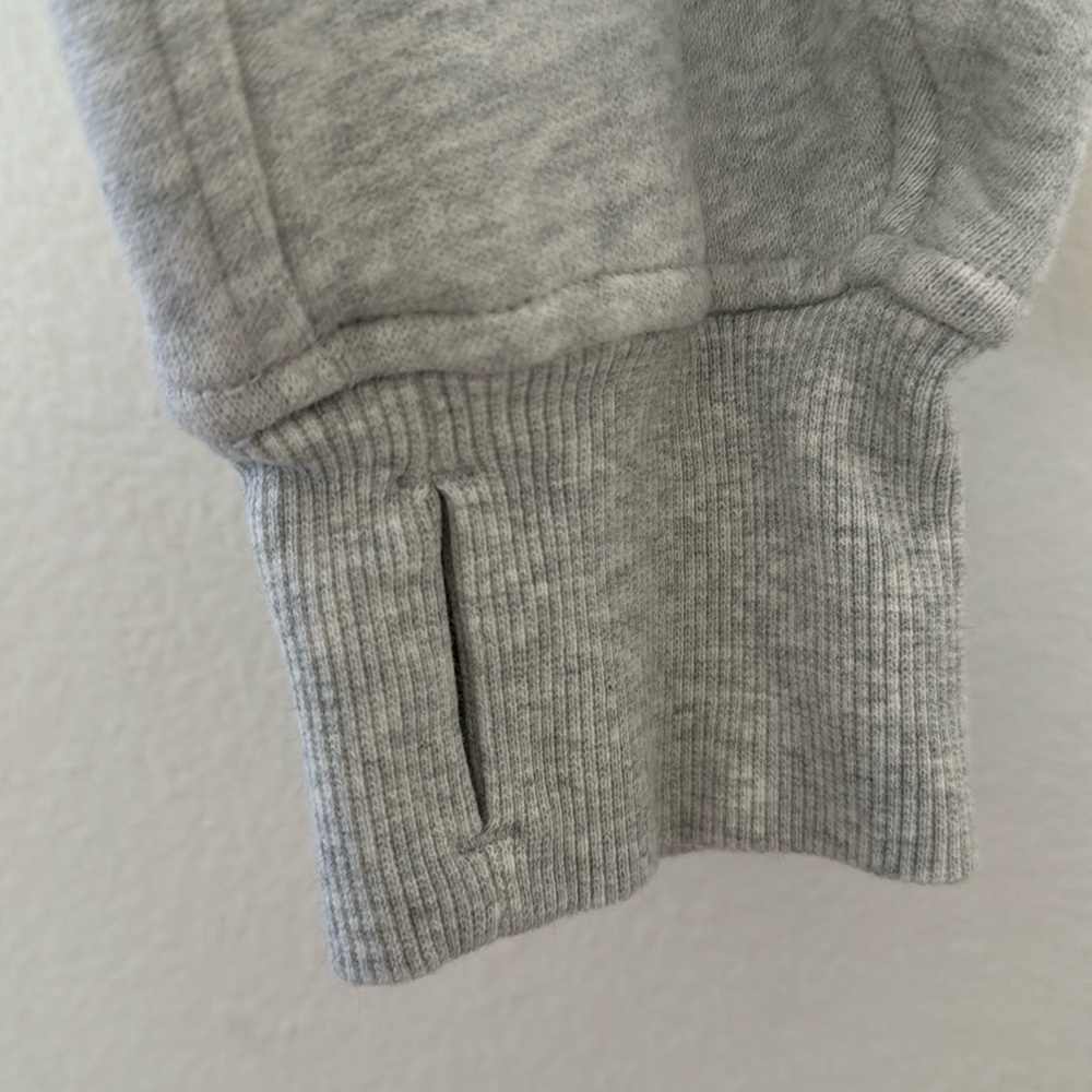 Lululemon Scuba Cropped/Oversized Half-Zip Hoodie, M/L - Picture 6 of 13